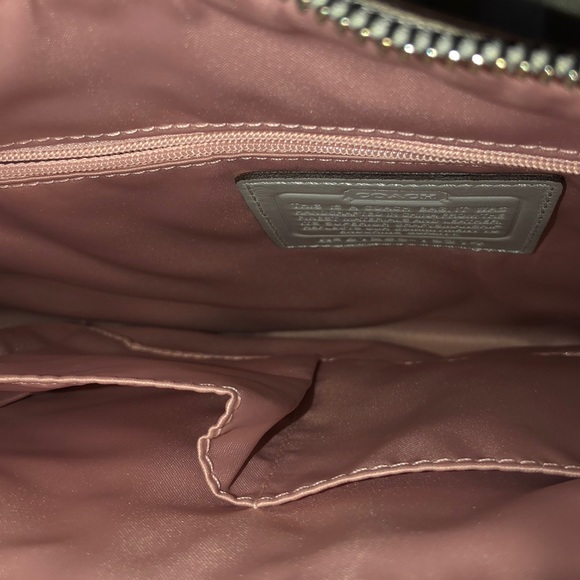 NWOT Coach Tote/Crossbody Gray Bag Leather - Picture 4 of 10